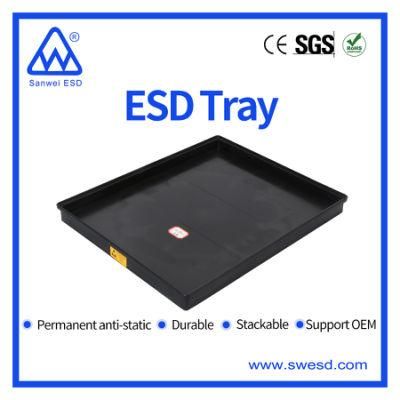 PCB Storage Container ESD PP Plastic Tray for Storage