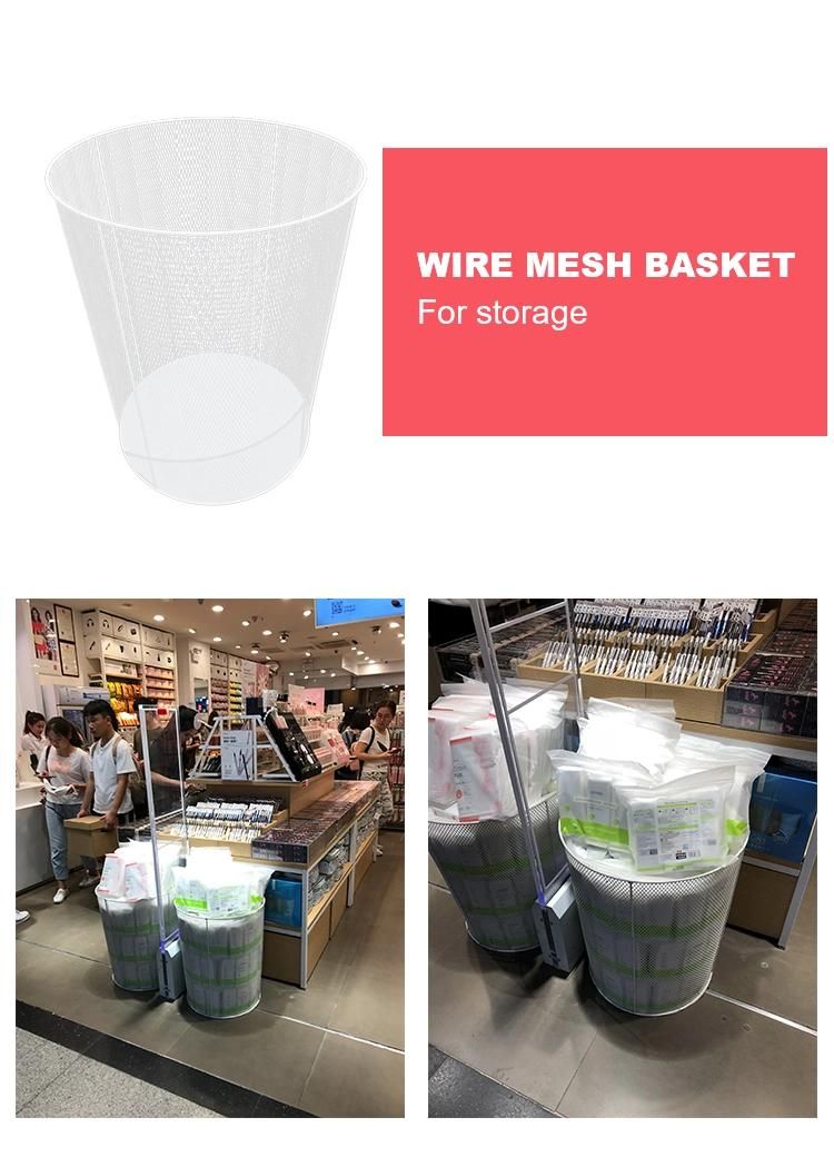 Water Drinks Miniso Awesome Metal Display Rack for Shop