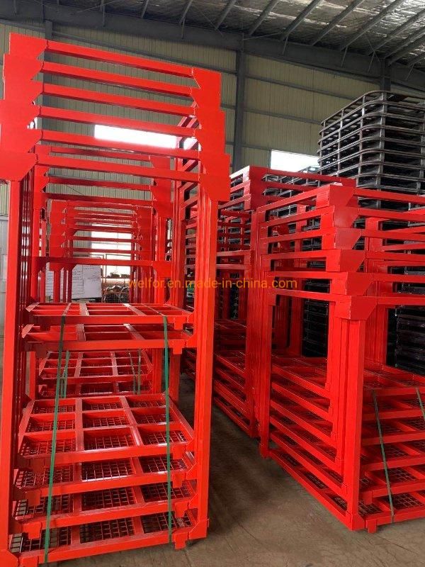 Portable Stackable Shelf Storage Metal Pallet Rack for Tyre Stacking Racking System