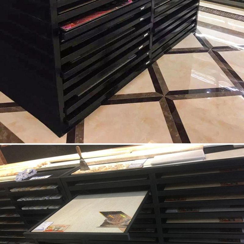 Showroom Floor Metal Ceramics Tiles Display Racks Factory