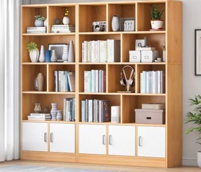 Simple Bookcase Floor-to-Wall Living Room Shelf