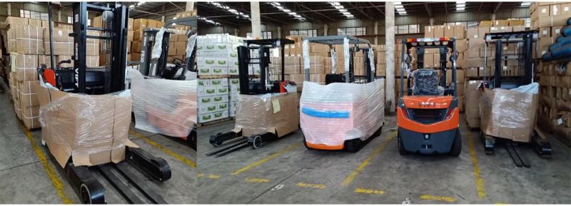 High Quality Electric Reach Truck 1.5ton for Narrow Aisle Racking Shelves