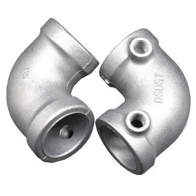 Scaffolding Clamps Handrail Aluminum 90-Degree Elbow Key Clamp 26.9mm 33.4mm for Railing and Handrail Fittings