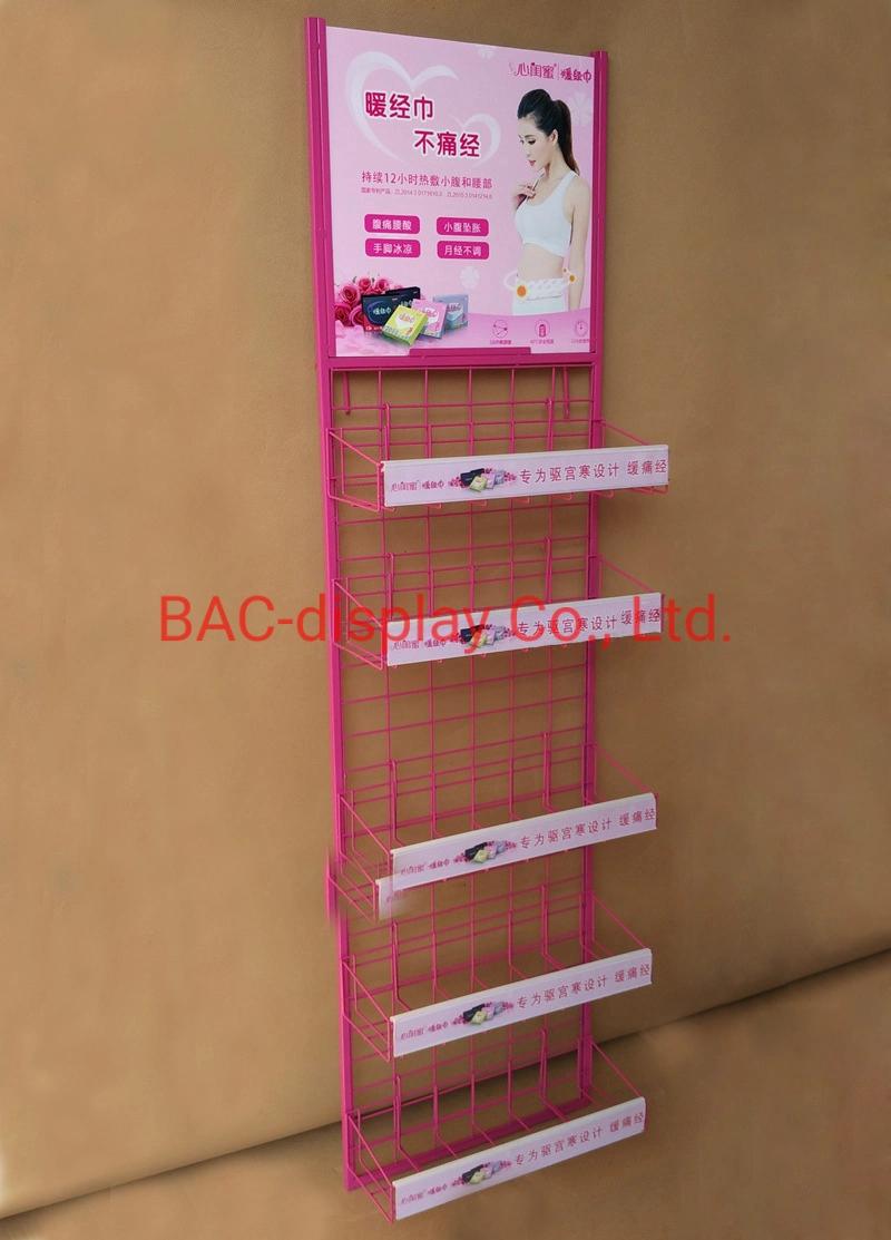Hot Sale Desktop Metal Chewing Gum Shelving Display Rack