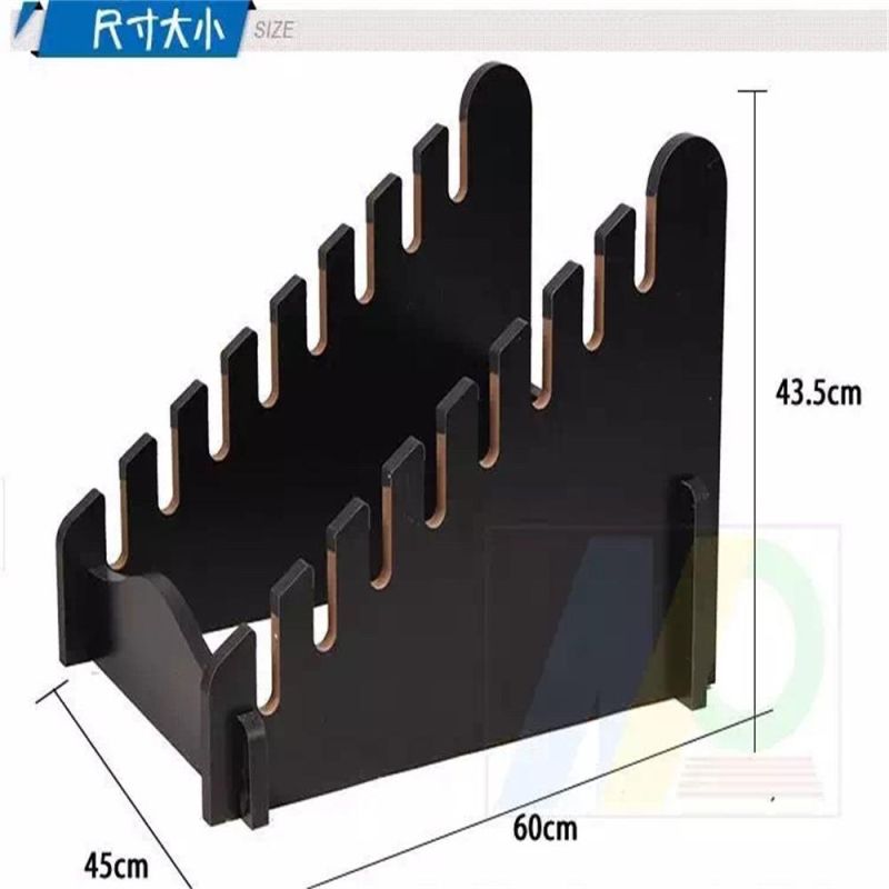 Vertical Display Rack of Ceramic Tile Wood Floor Sample Rack Shelf Color Plate Rack of Cabinet