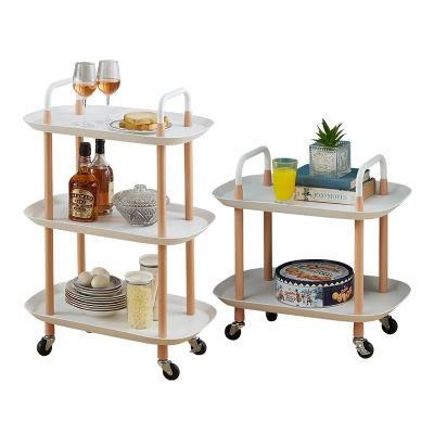 Hot Selling 3-Tier Storage Hand Trolley Bathroom Storage Rack