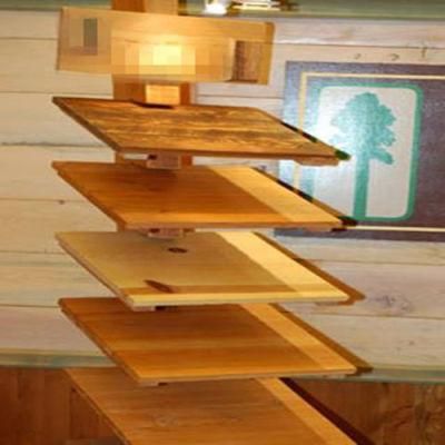 New Tide 5 Layers Tile Display/Wooden Display Stand/Convenience Display Shelf/Rack for Tile/Store