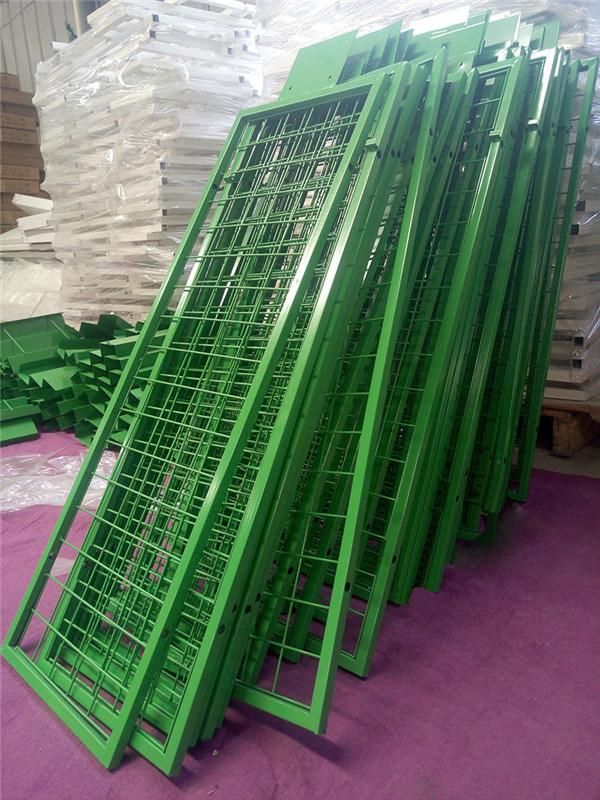 Metal Floor Advertising Display Rack OEM Making for Bottles Foods and Drinks
