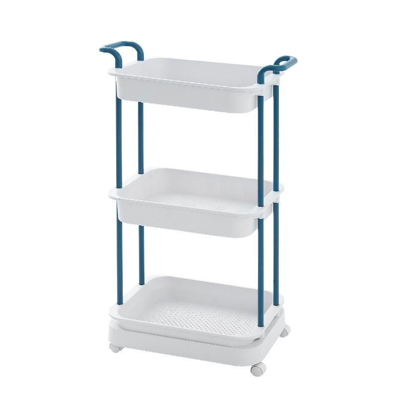 Toilet Shelf Toilet Bathroom Trolley Storage Rack Floor Multi-Layer Household Storage Rack