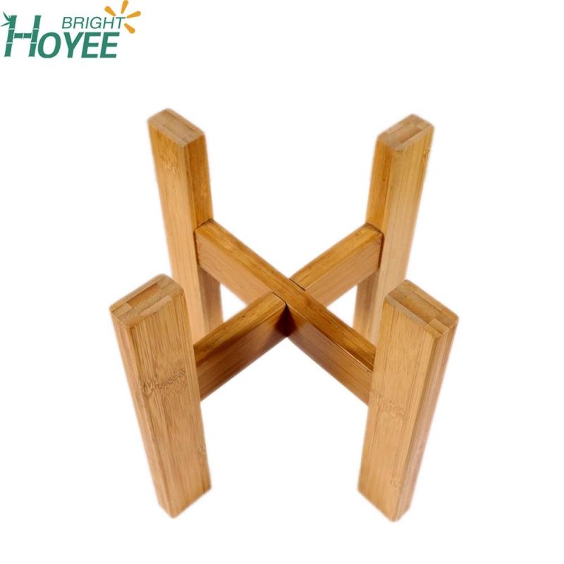 Foldable Plant Storage Garden Bamboo Flower Rack