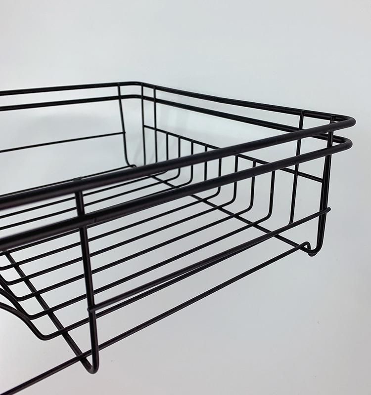 Factory Price Kitchen Storage Rack 2 Tier Dish Drainer