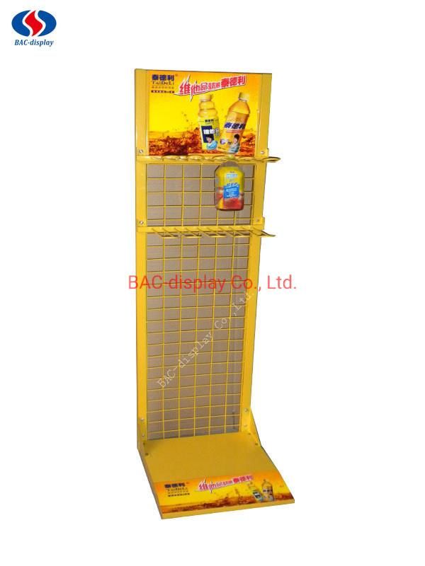 High Quality Black Paiting Metal Shelves Bread Food Display Rack
