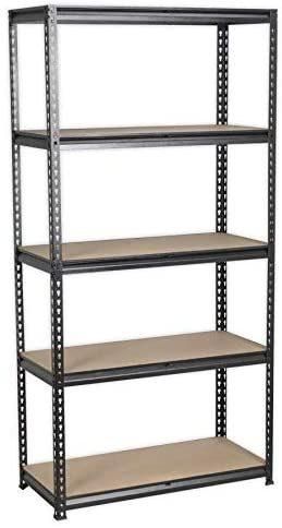 Storage Shelf Display Racks Metal Shelf Boltless Rack Sturdy Stable Steel Rack Without Screws