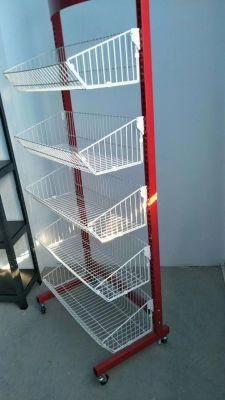 Multifunction Storage Rack with Meshs Shelves