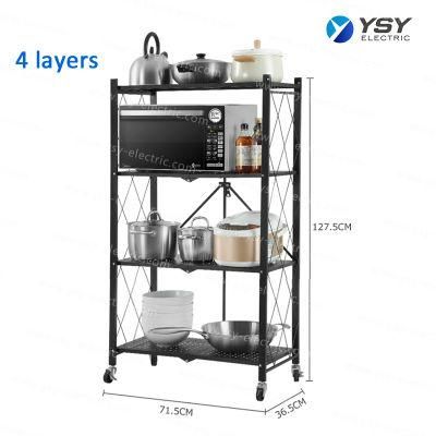 2 Years Warranty Movable Steel Storage Shelving for Kitchen