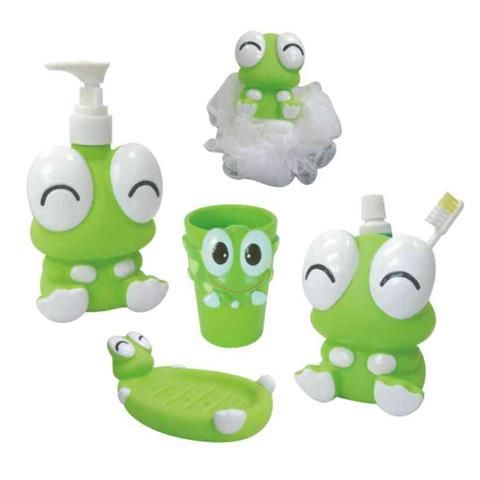 Piggy Baby Bath Accessories, Bathroom Accessories, Soap Dish, Sopa Dispener, Toothbrush Holder