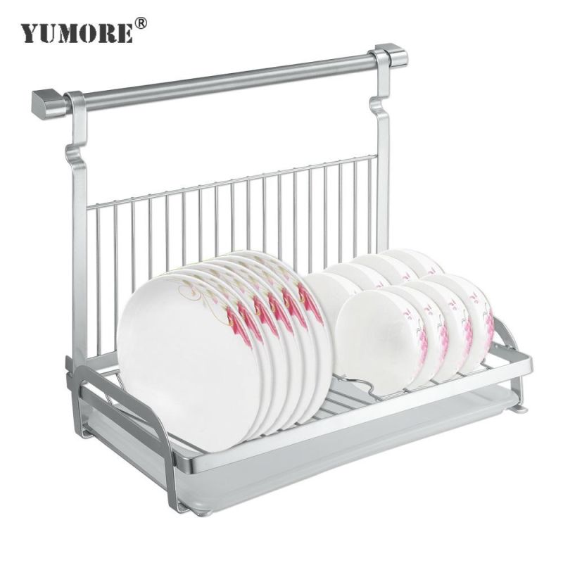 Plastic Hot Kitchen Dish Cup Drying New Black Storage Two Tier Rack Drainer Dryer