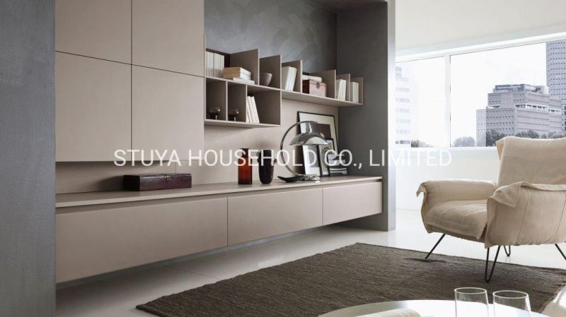 Modern Style Home Furniture Living Room Hanging Cabinet Bookcase