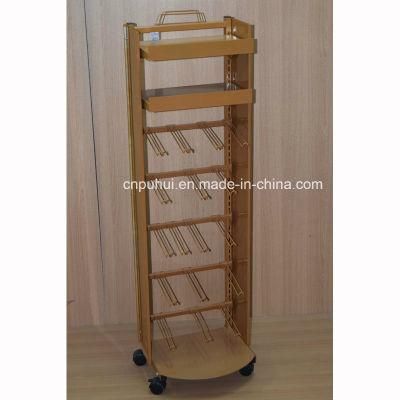 Universal Purpose Floor Stand Metal Convenient Shop Display Rack (PHY3015)