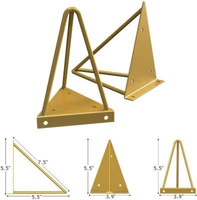 Heavy Duty Metal Corner Bracket Wall Shelf Triangle Bracket