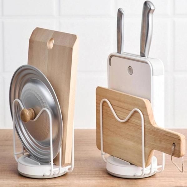 Kitchen Storage Racks Holders for Knife Spoon Cutting Board Paper