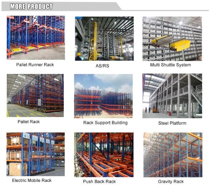 Four-Way Shuttle Cart Racking System for Sales Warehouse Storage Racking