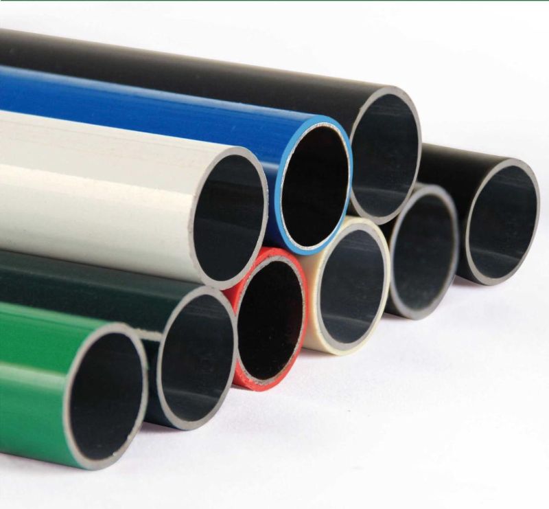 Colorful Carbon Steel PE Coated Lean Pipe for Storage Rack Worktable