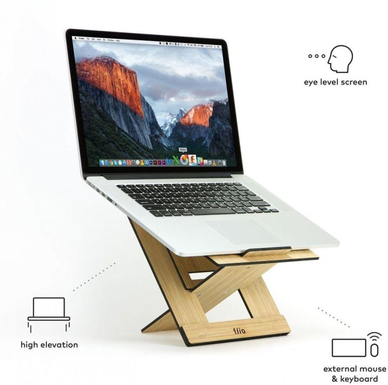 Bamboo Tablet Stand Laptop Rack Bt-2212