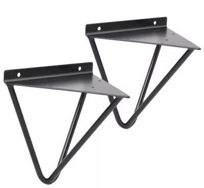 Wall Iron Triangle Bracket Shelf