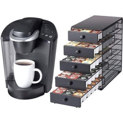 Coffee Capsule Drawer Rack K-Cups Nespresso Coffee Storage Drawer Rack