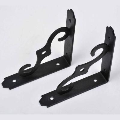 Furniture Hardware Top Metal Floating Wall Shelf Brackets