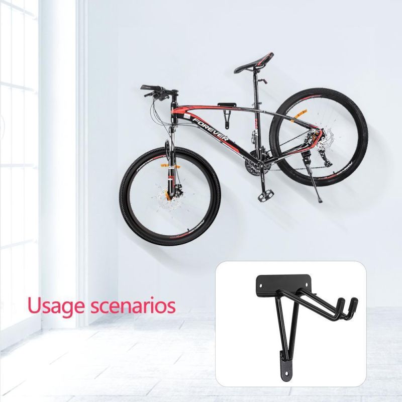 Integrated Bicycle Wall Storage Rack