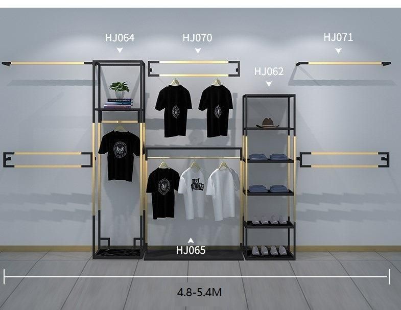 Retail Garment Store Furniture Shopfitting Boutique Clothes Clothing Display Racks