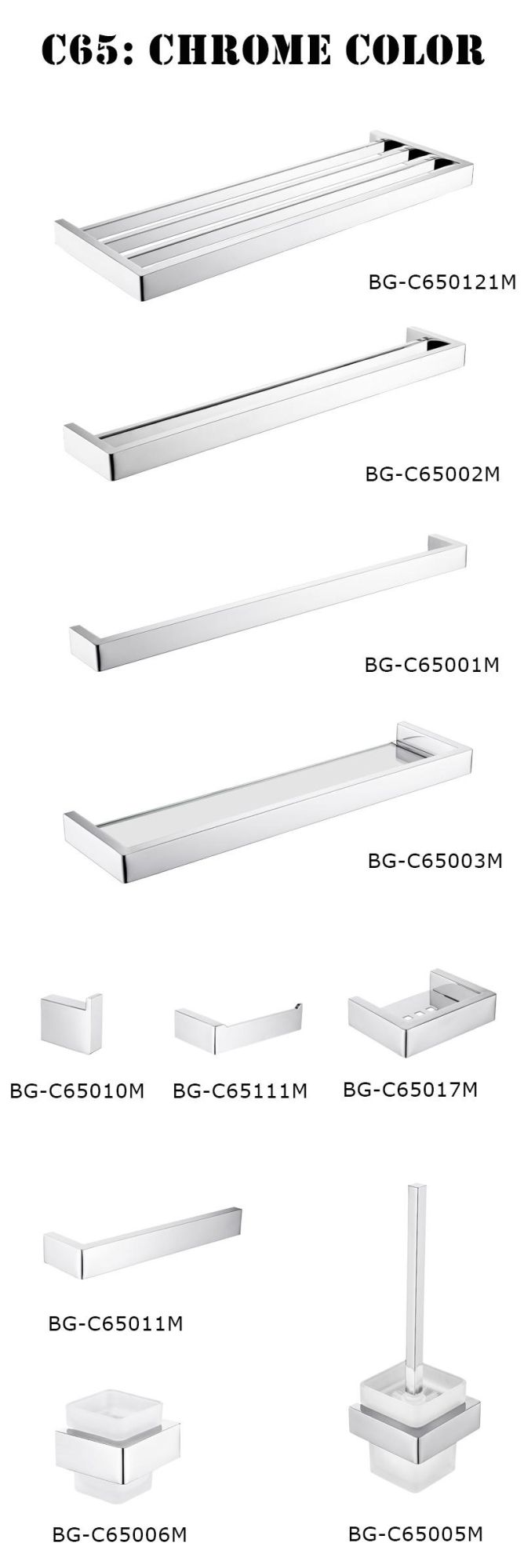 Bathroom Accessory Bathroom Towel Rack Sanitaryware (BG-C65001M)