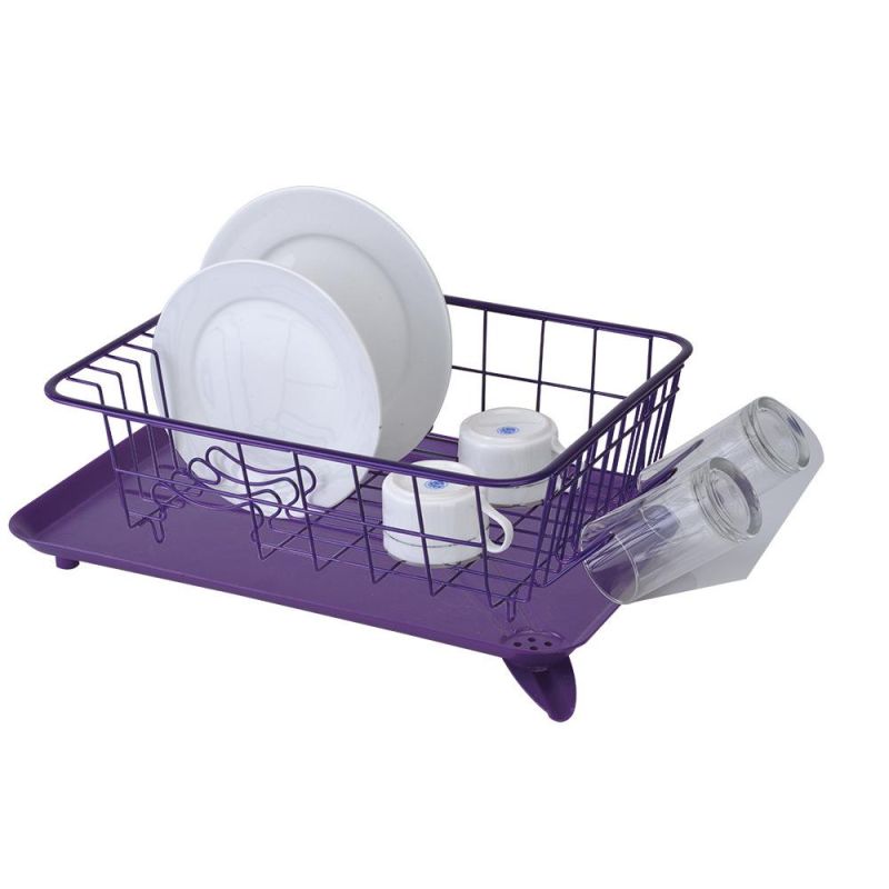 Worlde Metal Stand Dish Display Shelf for Kitchen