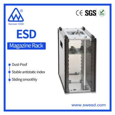 Hot Selling ESD PCB Magazine Rack for PCB Storage