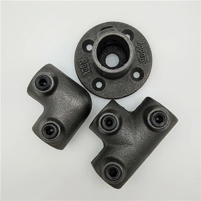 3 Way 90 Elbow Key Clamp Pipe Fittings