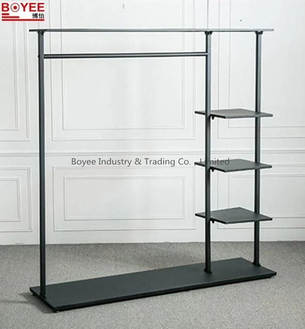 Modern Decoration Stainless Steel or Metal Retail Clothing Display Racks