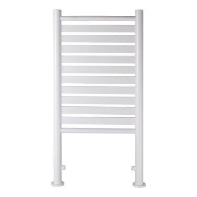 Avonflow White Hydronic Towel Rail Free Standing Bath Towel Rack Xk )CE/NF/GS/ETL/UL