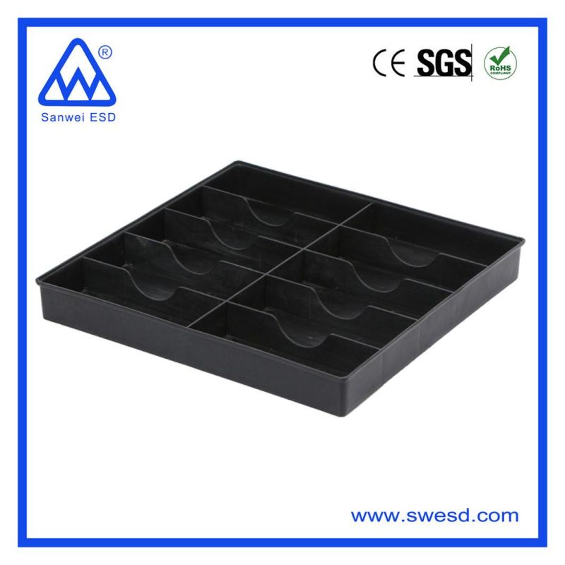 Plastic Tray for Electronic Anti-Static Plastic Storage Tray ESD Tray for PCB