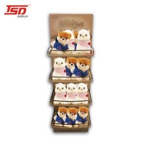 Wooden Stuffed Baby Plush Toy Display Shelf Stand Rack