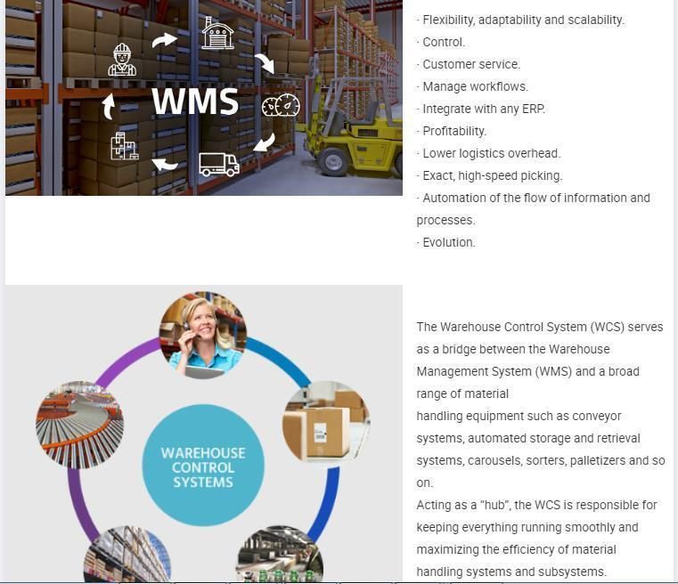 Asrs Racking Warehouse Automated Storage and Retrieval System