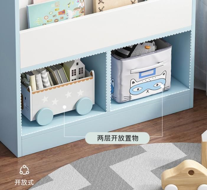 Children′ S Bookshelf, Picture Book Rack, Storage Rack, Shelves