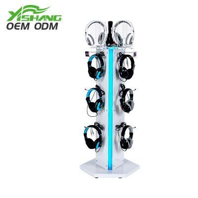 Custom LED Display Metal Earphone Display Rack