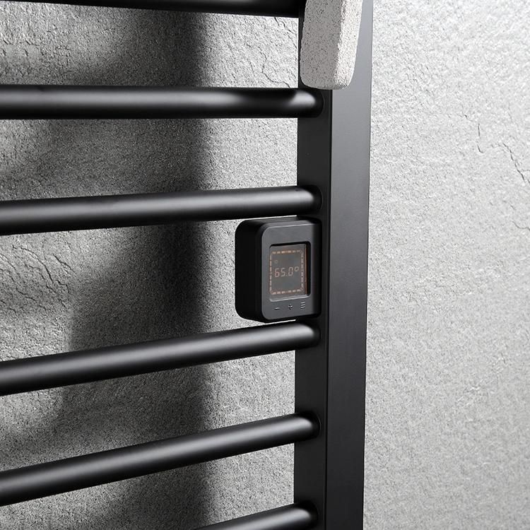 Kaiiy Towel Warmer Wall Mounted 4 Bars Electric Aluminum Heated Towel Racks for Bathroom