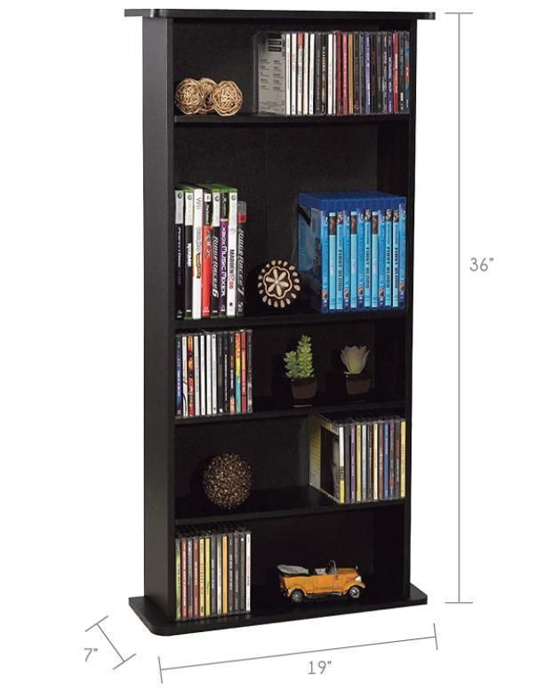 Media Storage Cabinets - Store and Organize Filing Cabinets with Adjustable Shelves