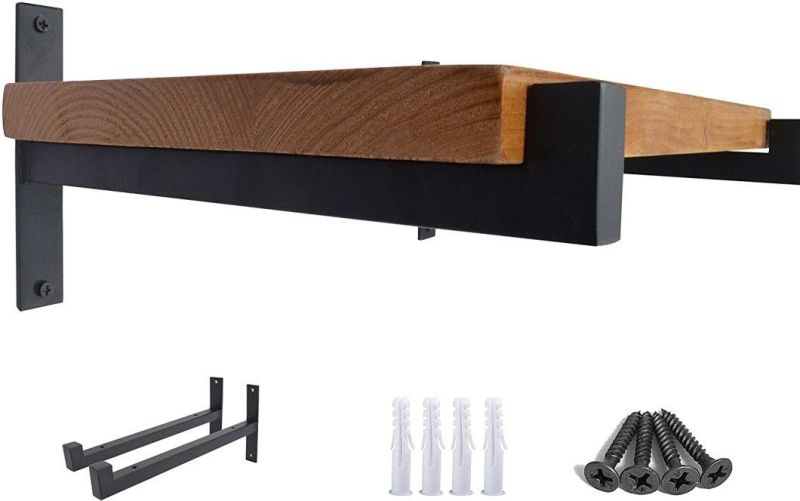 Heavy Duty Shelf Brackets Steel Floating Supports for Home Decor