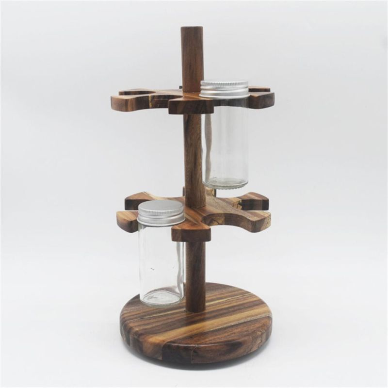 Holder Bottle Wooden Wine Display Rack Wine Holder Acacia Wood Bottle Wine Racks