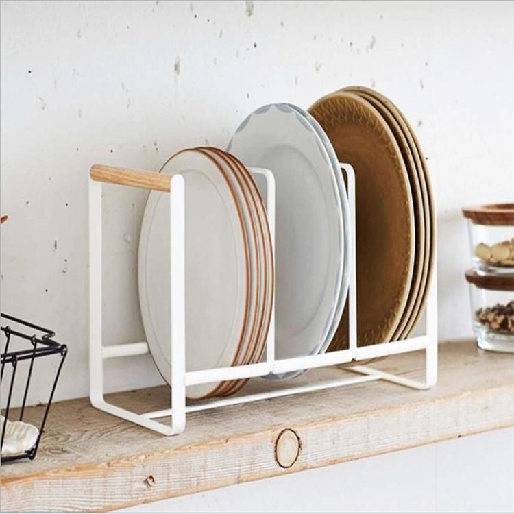 Modern Stocked Steel and Wood Shelving Sink Kitchen Storage Rack