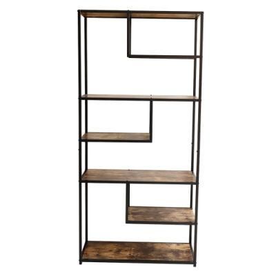 4 Tier Book Shelf Industrial Steel Ladder Bookshelf